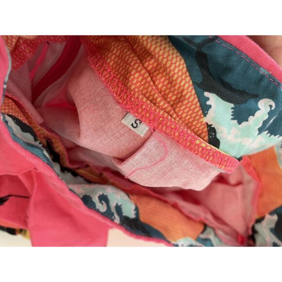 Sunset Surfer Skirt A-Line Art to wear Retro Pleated Dressever S - Picture 6 of 8